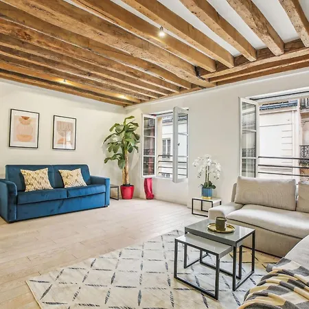 Spacious 1br In The Heart Of & Pompidou * Paris
