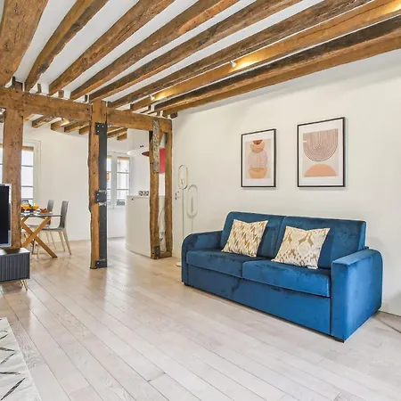 Spacious 1br In The Heart Of & Pompidou Daire *